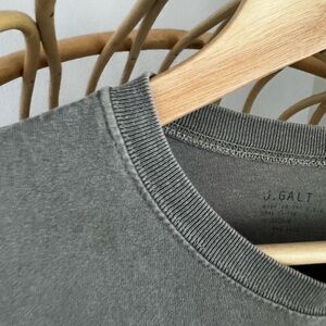 Brandy Melville J. Galt Cropped Tee Olive Green